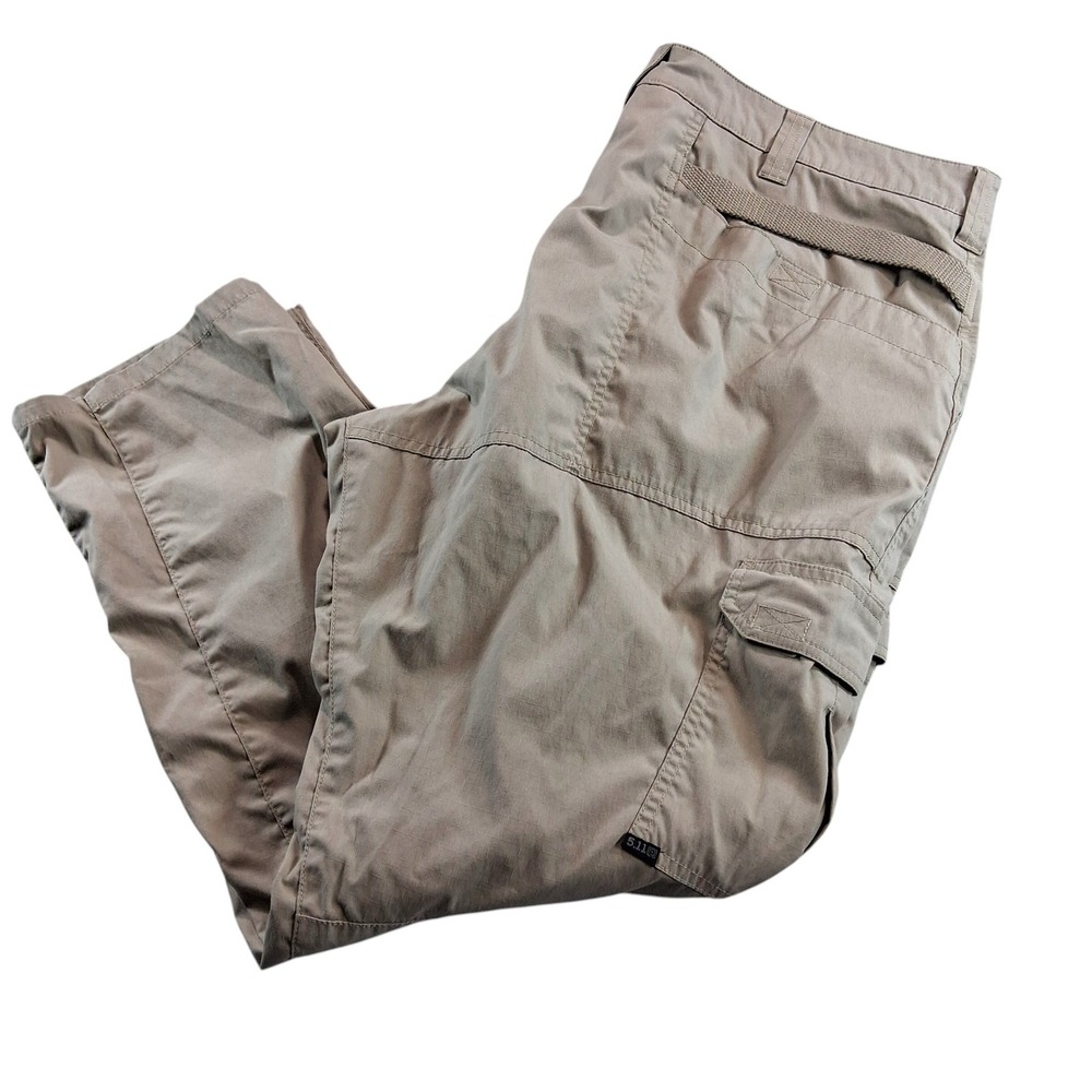 5.11 Tactical Cargo Pants Mens 44x32 ABR Pro Tan Khaki Utility Ripstop 74512-055